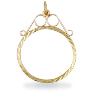 9ct Yellow Gold Full Sovereign Pendant