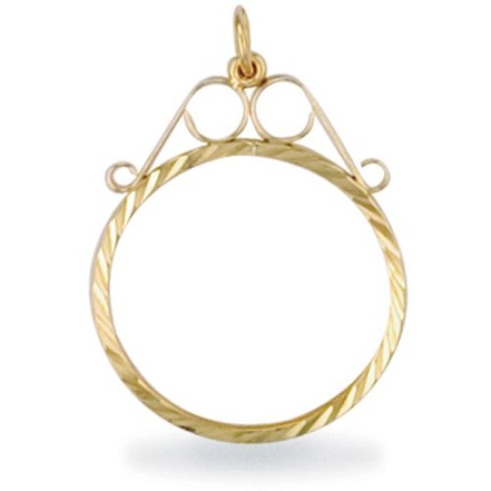 9ct Yellow Gold Full Sovereign Pendant