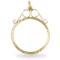 9ct Yellow Gold Half Sovereign Pendant