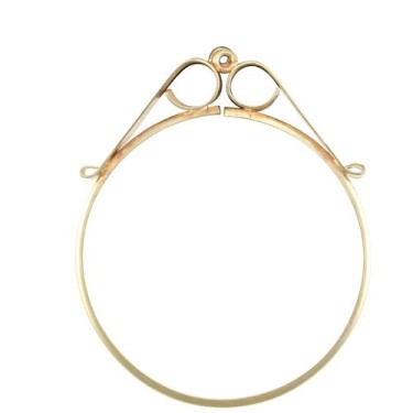 9ct Yellow Gold 2 pound Sovereign Pendant