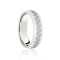 Platinum Court 8mm Celtic Laser Engraved Wedding Band 8mm