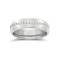 Platinum RBC Court Diamond Wedding Band Fully Set - 4mm - 50pts 4mm