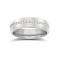 Platinum RBC Court Diamond Wedding Band Fully Set - 5mm - 50pts 5mm