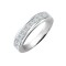 Platinum 1.00ct Channel Set P.Cut Dia Half ET Ring