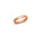 18ct Rose Gold Standard Weight Court Profile Mirror Finish Wedding Ring 3mm