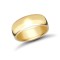 22ct Yellow Gold Standard Weight 8mm D Shaped Profile Mirror Finish Wedding Ring 8mm