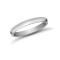 Platinum Standard Weight D-Shape Profile Mirror Finish Wedding Ring 2mm