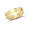 18ct Yellow Gold Standard Weight Flat Profile Mirror Finish Wedding Ring 4mm