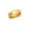 9ct Yellow Gold 6mm Lightweight Court Profile Mirror Finish Wedding Ring 6mm