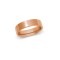 18ct Rose Gold Premium Weight Flat Court Profile Mirror Finish Wedding Ring 6mm