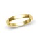 22ct Yellow Gold Standard Weight 3mm Soft Court Profile Mirror Finish Wedding Ring 3mm