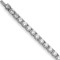 18ct White Gold 3.00ct Claw Set Dia Line Bracelet