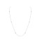 18ct White 0.80ct Diamonds By The Inch Chain - 20